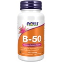 AGORA Alimentos Suplementos, Vitamina B-50 mg, Produção de Energia*, Saúde do Sistema Nervoso*, 100 Comprimidos