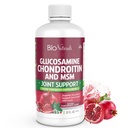 Bio Naturals Líquido Glucosamina Chondroitin HSH Pharmaceutical Grade Supplement with Hyaluronic Acid – Maximum Strength Joint Support - 32 fl oz