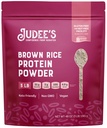 Judee's Gluten Free Brown Rice Protein Powder - Sprouted Rice Formula - Keto-Friendly Nutrition - Dairy & Soy-Free Shake Base - 3 lb, Unflavored, Pack of 1