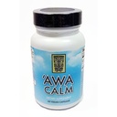«Awa Calm Cápsulas - Kava-Based Herbal Supplement with 30% Kavalatone, Calamus Root, Passion Flower, Lemon Balm & Hops (60 Cápsulas)