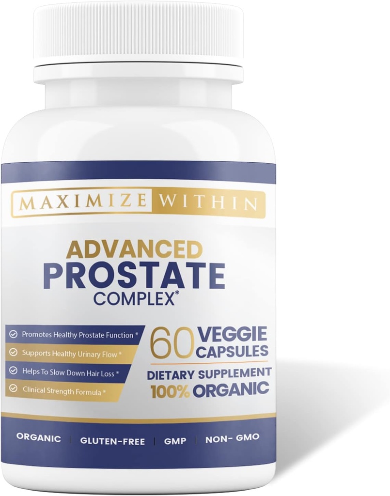 Máximo Slim Advanced Prostate Complex* Cápsulas de suplementos dietéticos