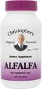 Fórmulas originais de Christopher Single Herb Alfalfa - 100 vcaps, (Dr
