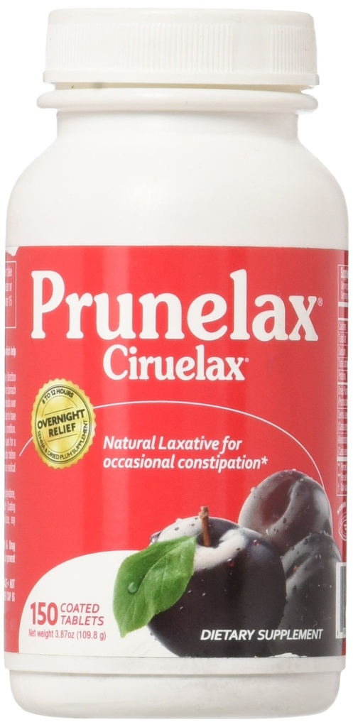 Prunolax Ciruelax Laxativo, Comprimidos 150 ea