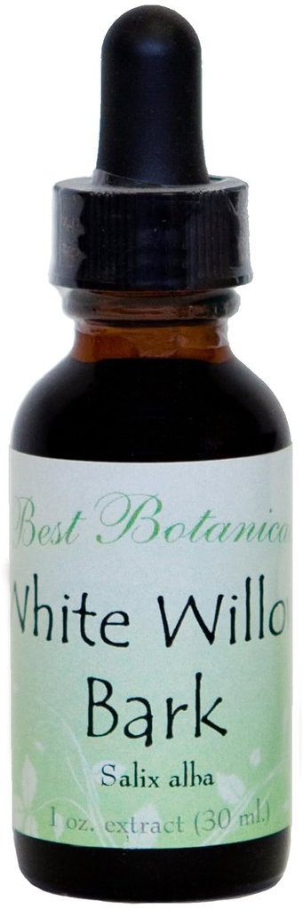Melhor Botanicals White Willow Bark Extract 1 oz.