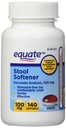 Equate - Maciola 100 mg, 140 Cápsulas (Compare com Colace) (1)
