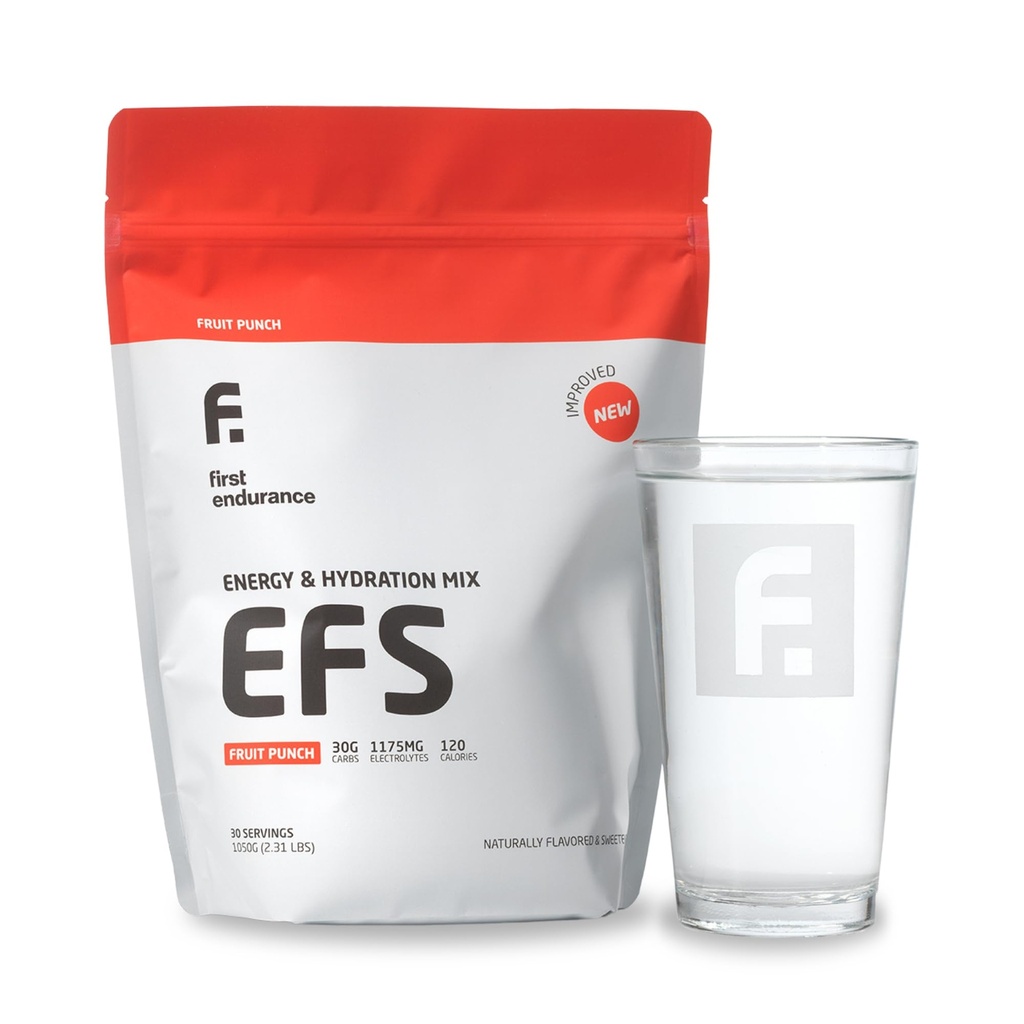 EFS Hydration & Endurance Drink Mix - Carboidratos Premium para Energia e Desempenho, Eletrolíticos para Rápida Reidratação e Correção, Ciclismo e Triatlo Nutrição