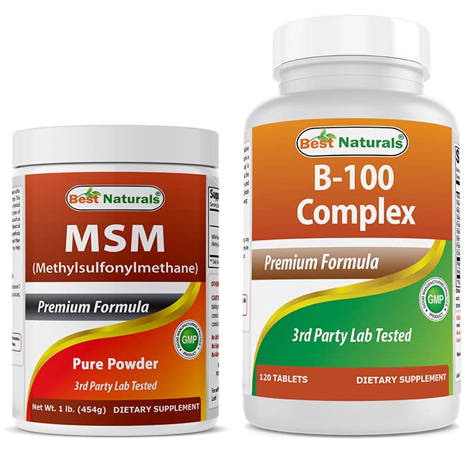 Melhor Naturals HSH Pó e Complexo B-100