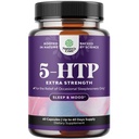 5 HTP Supplement 5-Hydroxytryptophan - 5HTP 100mg por Serving Gentle Herbal Sleep and Mood Enhancer - 5-HTP 100 mg por Serving Mood Supplement and Sleep Support Cápsulas de Griffonia Simplicifolia