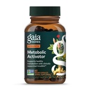 Gaia Herbs Activator Metabólico - Suplemento de energia natural para apoio ao metabolismo - Made with Panax Notoginseng & Astragalus Extract - Free from Dairy, Soy & Gluten - 60 Cápsulas (60 Servings)