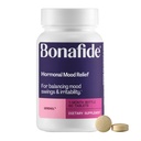 Serenol de Bonafide. Alívio de Hormonal Mood Swings, Irritability, & PMS Bloating. — 1-Month Supply (60 Comprimidos)