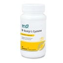 Klaire Labs SFI Health N-Acetil-L-Cysteine 500mg - Aminoácido Glutationa Precursor NAC - Suplemento para Suporte Proteção Antioxidante Celular - Hipoalergênico, Sem Soja, Sem Milho (90 Cápsulas)