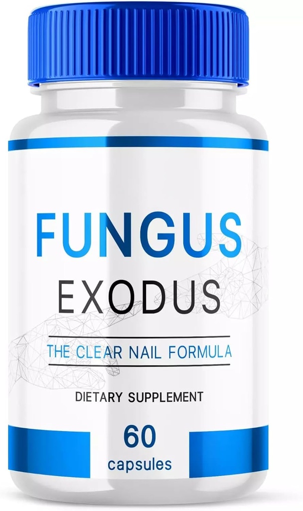 Exodo de fungos As pílulas de fórmula de unhas claras, unhas de fungos Probiótico (60 cápsulas)