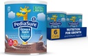 Pediasure crescer e ganhar com o suporte imunológico Shake Mix pó, 23 vitaminas e minerais, 6g de proteína, não-GMO, sem glúten, Nutrição para crianças, Chocolate, lata de 14,1 oz, pacote de 6-48 porções