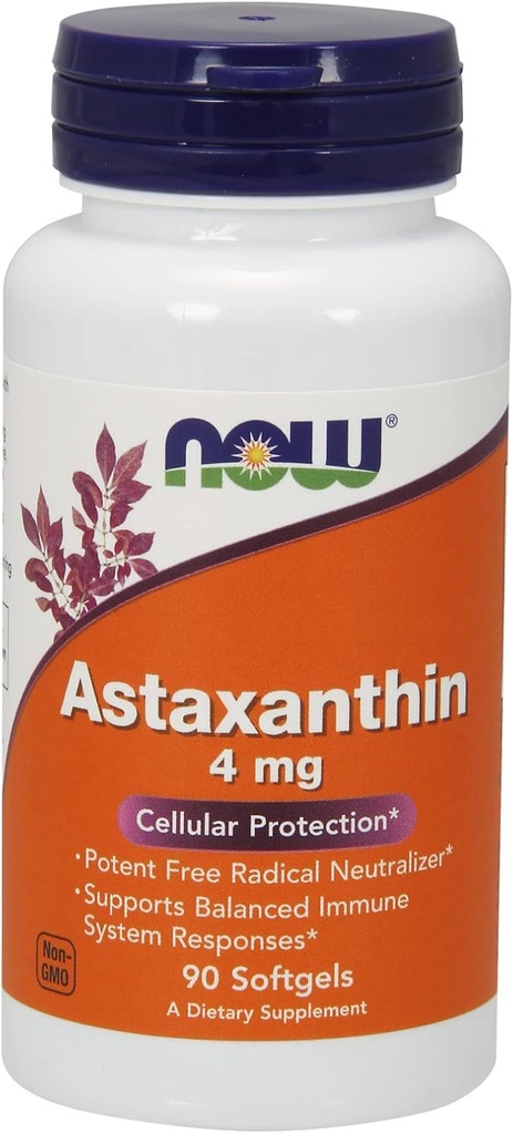 Agora Alimentos Astaxantina 4 mg - 90 Sgels 8 Pack