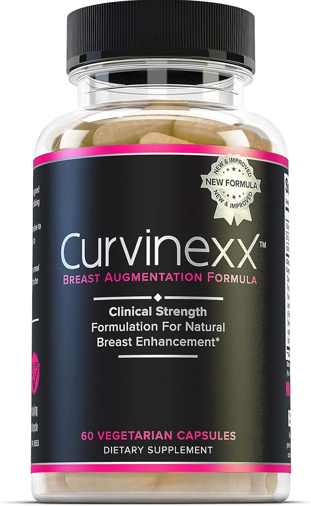 O Ultimate Natural Breast Growth and Enhancement Pills (Pílulas de Crescimento e Enhancemento do Peito Natural) Suplemento de Alargamento para aumentar sua confiança e suas curvas com Fenugreek, Hold Thistle, Dong Quai & Wild Yam, 60 Caps