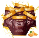 Fortune L Arginina L Citrulina Supplement Powder - alta potência Suplemento de óxido nítrico Booster com sabor laranja natural, 5 Servings (Pacote de 1)