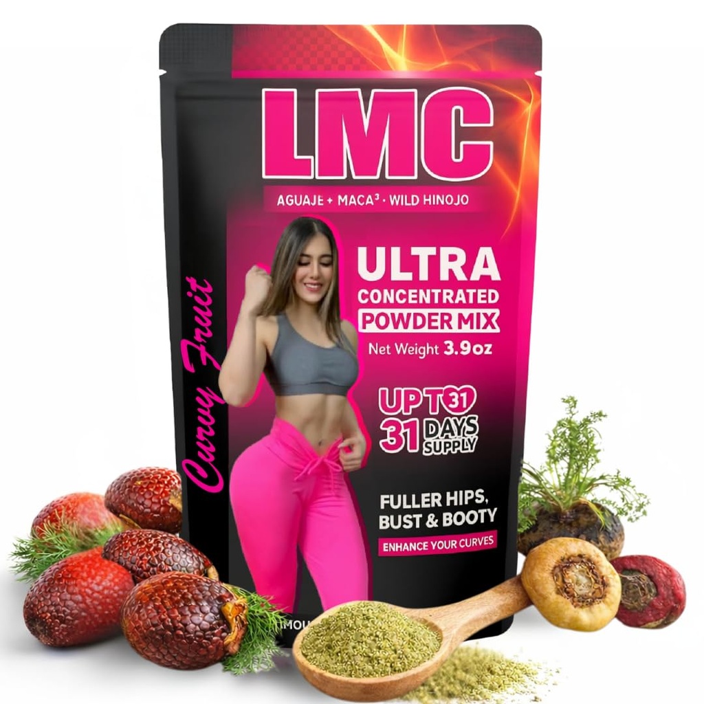 LMC Ultra Powder (Suplemento de ervas com Aguaje, Maca e Funcho Selvagem) Natural Equilíbrio Feminino e Bem-Estar