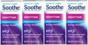 Soothe Eye Pointment by Bausch & Lomb, Lubrificante alívio para olhos secos, Hidratante e Confortante terapia noturna de olho seco, Adequado para olhos sensíveis, Conservative Free, 3,5 g - 4 Pack