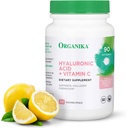 Organika Hyaluronic Acid Supplement with Vitamina C (90 Cápsulas Vegetais): Simbiotic Joint Wellness, Colágeno, & Skin Hydration Powerhouse - Enhanced Hyaluronic Acid Supplements for Mobility & Beauty
