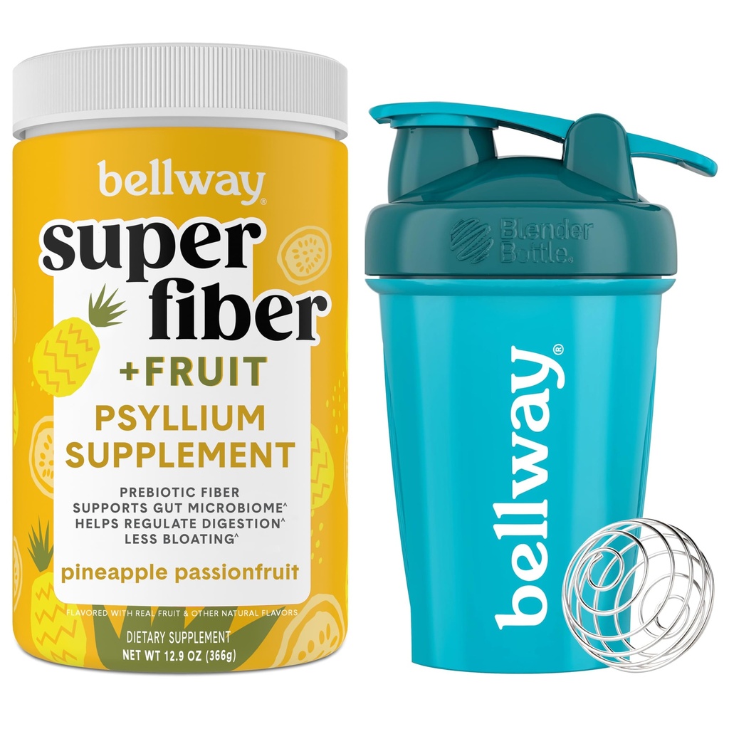 Bellway Super fibra de pó + fruta, abacaxi paixão frasco Shaker