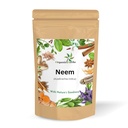 Pure & Natural Neem deixa pó para a pele clara sem espinha, cabelo sedoso e limpador de cabelo. (Neem Leaf Powder 145gm/5Oz)