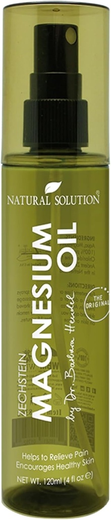 Solução natural Puro spray de óleo de magnésio Zechstein, ultra-puro e eficaz, alívio natural e apoio ao sono – 4 Oz, spray de magnésio de absorção rápida para músculo, alívio de estresse e melhor sono