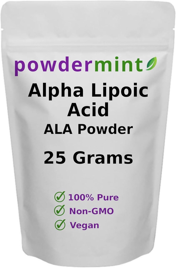 Pó de ácido lipoico alfa (RS-ALA, ALA puro) (dimensões múltiplas) Antioxidante (ALA pó) Escopo Incluído