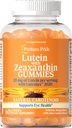 Lutein Orgulho de Puritano com Gummies Zeaxanthin, 60 Conde