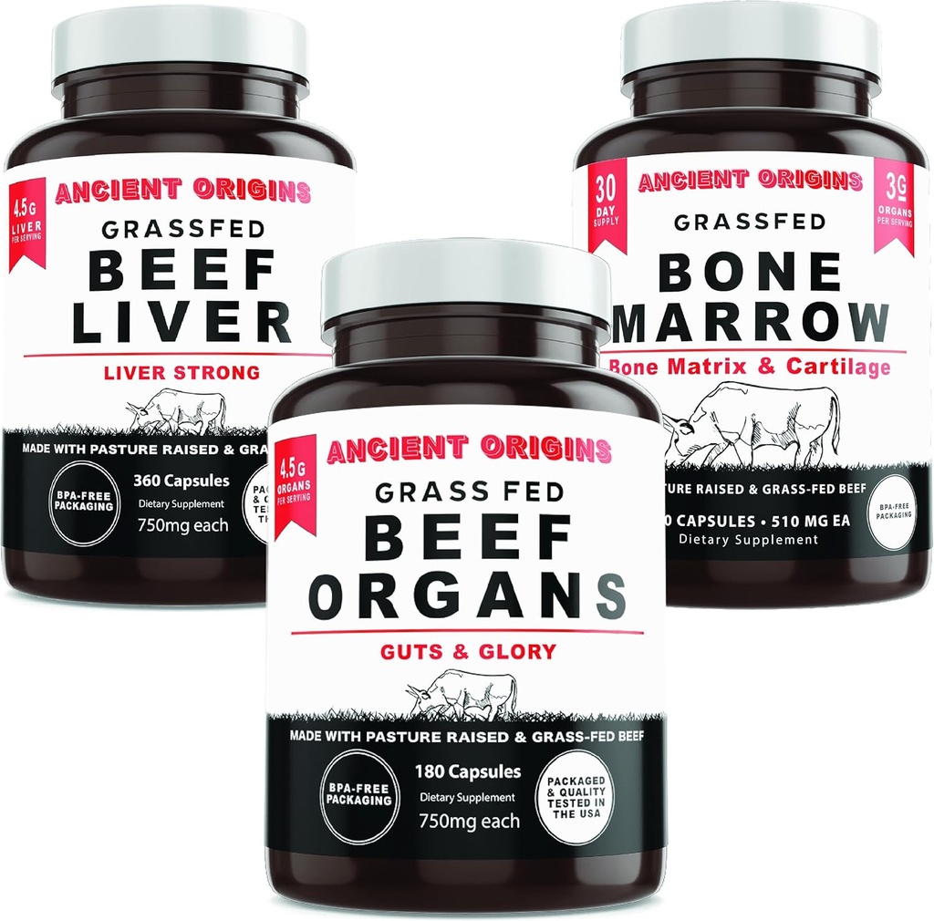 Pacote de início de Origens Antigas: Fígado de grama, Órgãos e Marrow