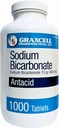 Comprimidos de Bicarbonato de Sódio - USP 650mg (10 grãos) -Alívio da indigestão ácida, Azia, Estômago Azedo e Estômago Inchado - Saúde do Rim