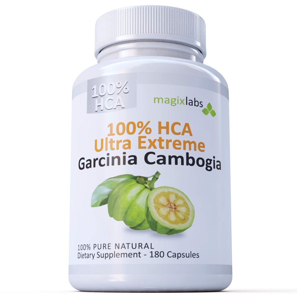 100% HCA Ultra Extreme Garcinia Cambogia Extract – 100% Pure All Natural – O suplemento de ação rápida final
