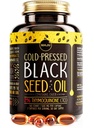 Maju Superfoods Black Seed Oil Cápsulas - Cold Pressed, 2% Thymoquinone, 100% Turkey Black Cumin Nigella Sativa Seed Oil, Liquid Pure Blackseed 60 Count, 500mg por cápsula
