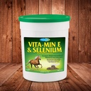Farnam Vita-Min E & Selenium Antioxidante Suplemento para Cavalos, E Suplemento de Vitamina E Cavalo, Saúde Muscular e Condição de Pico, 3 lb, 96 dias de fornecimento