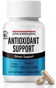 JungKwanJang Antioxidant Support Mistura - Aumentar Imunidade e Energia com Própolis (229mg) e Ginseng Americano (143mg), 30 Cápsulas para Homens e Mulheres