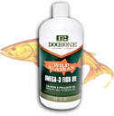 Óleo de peixe DogBone para cães 32 oz . óleo de salmão . óleo de peixe do cão . Omega 3 . . . Suplemento conjunto de cães . . Pet Vitaminas e suplementos .