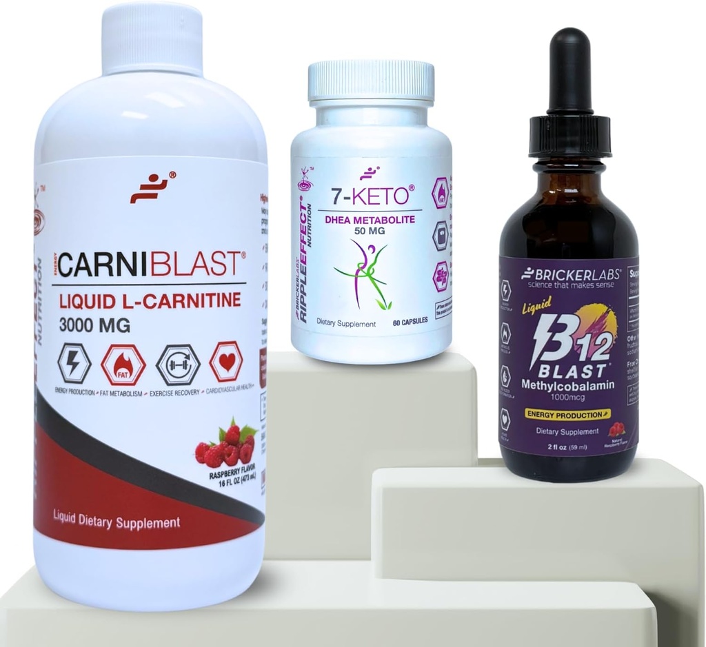 Bricker Labs Sports Nutrition + Conjunto de estilo de vida ativo
