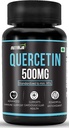 Quercetin 500mg Cápsulas - Standardized to 95% - Suplemento Altamente Purificado e Biodisponível