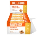 Bares de Crisp Protein Caramel Salgado à prova de balas, 12pk, Alta proteína, Baixo açúcar