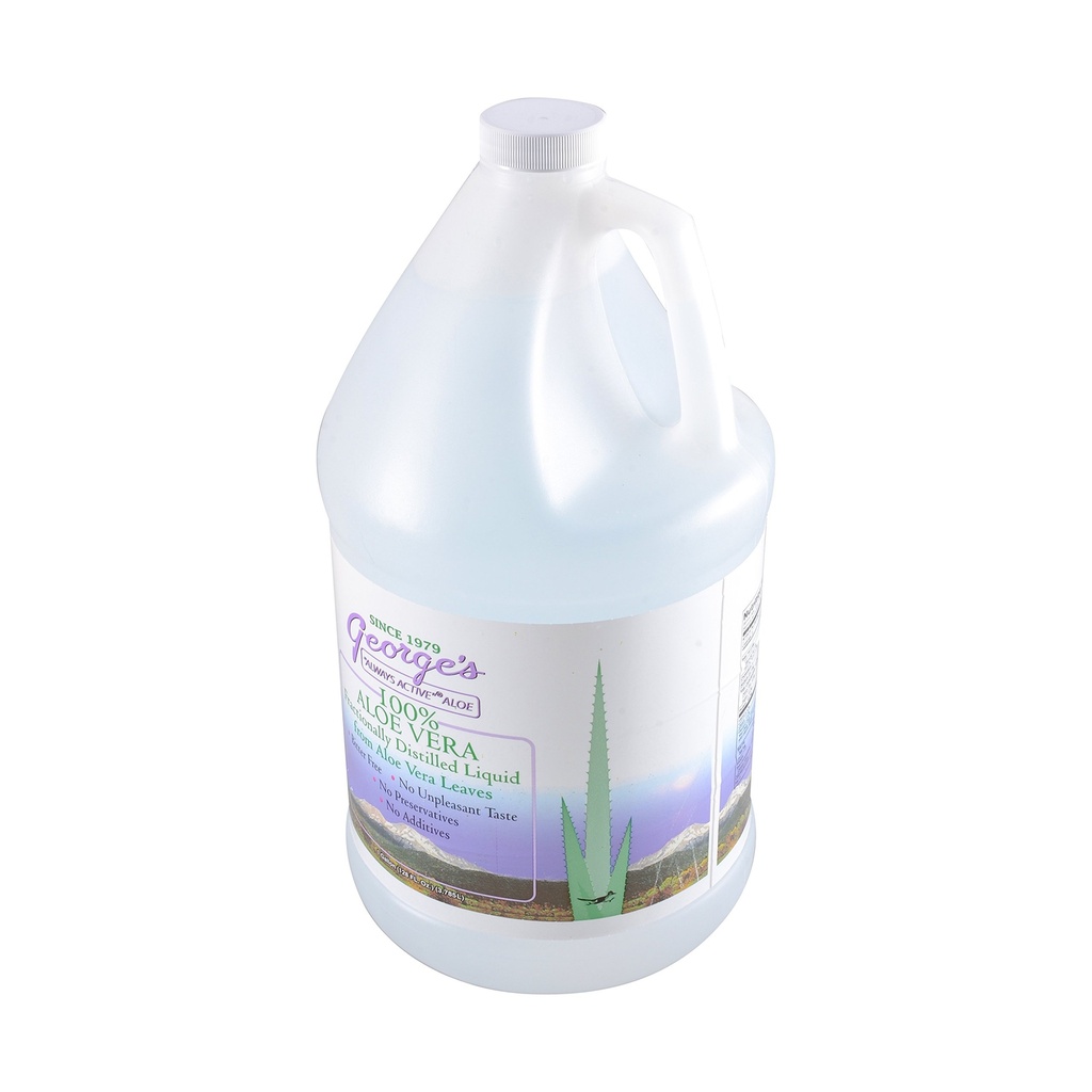 Suplemento líquido de Aloe Vera de George, 128 onças