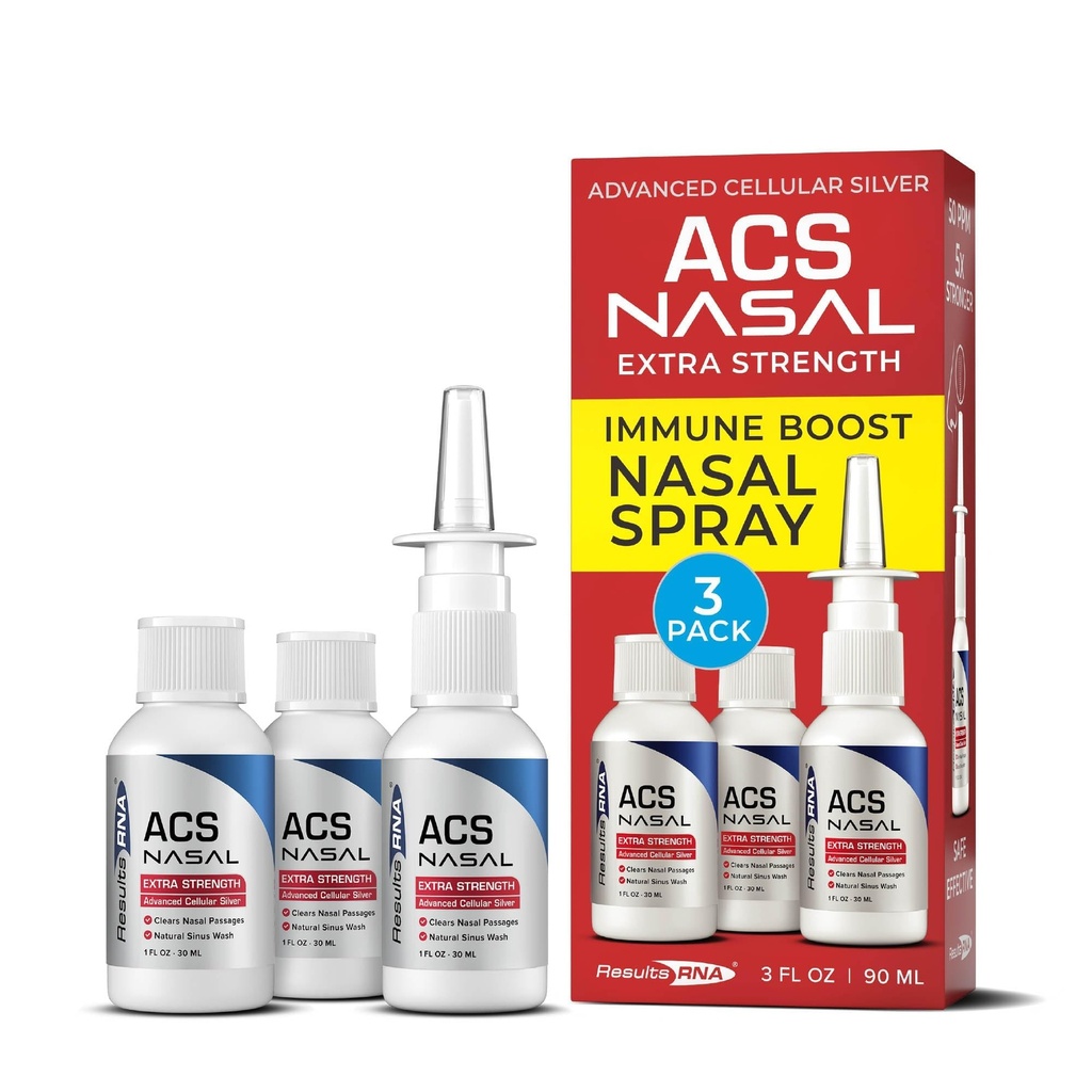 Resultados RNA - ACS 200 Força Extra nasal – A lavagem nasal mais eficaz disponível. Limpa passagens nasais ajudando você a respirar profundamente, dia e noite. Clinicamente provado. Médico recomendado (90 porções)