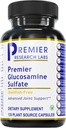 Premier Research Labs Glucosamina Sulfato - Shellfish Free Glucosamina Sulfato Cápsulas para Apoio Conjunto, Saúde do Tecido Conectivo, 750 mg Por Serviço, Vegan Friendly - 120 Cápsulas Vegetarianas