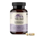 TERRA ORIGIN Multi-Symptom menopausause Supplements for Women Suporte Menopause for Night Sweats, Hot Flashes & Mood Swings (DIM), Black Cohosh, Dong Quai, Chaste Tree Berry (60 cápsulas)