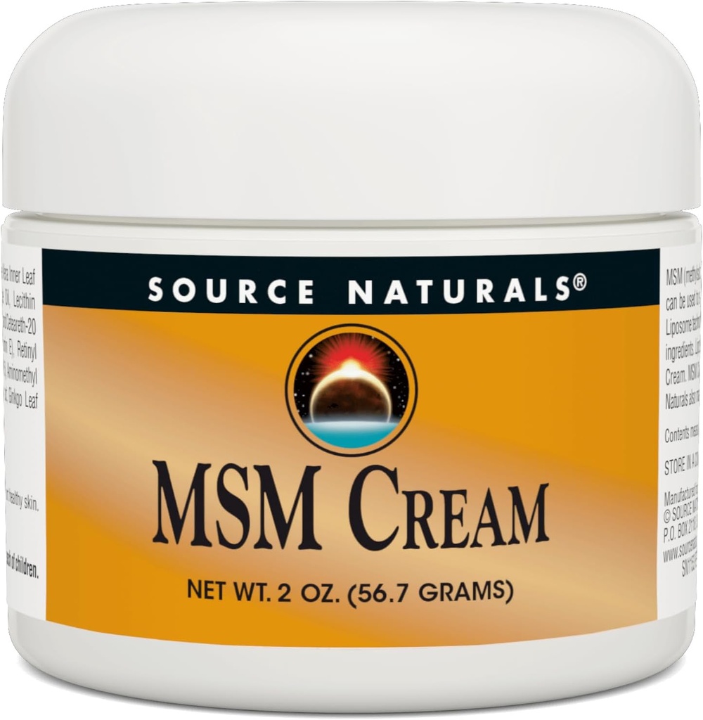 Fonte Naturals HSH Cream - Contém vitamina E e Ginkgo - 2 onças