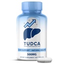 MaxLife Naturals TUDCA Suplemento de suporte de fígado 500mg – 60 cápsulas Tauroursodeoxicólica ácido, função da célula do nervo, Suplemento de sales Bile para suporte de fígado e vesícula biliar, Fórmula de equilíbrio digestivo