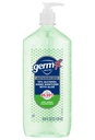 Germ-X Higienizador avançado de mão com Aloe e vitamina E, Gel hidratante não-seca, fórmula instantânea e sem lavagem, garrafa de bomba, de volta à escola suprimentos, 1 litro