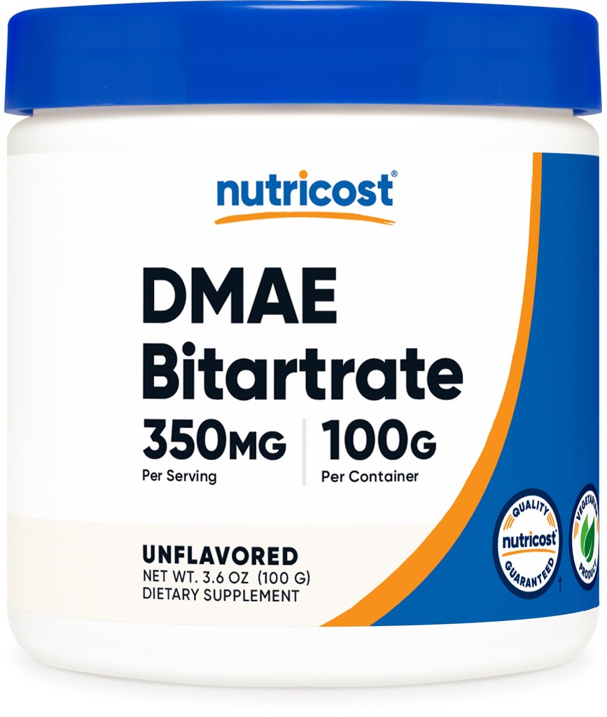 Nutricost puro DMAE-Bitartarato em pó 100 gramas