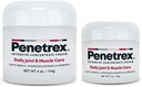 Penetrex Joint & Muscle Therapy Duo - Alivio calmante para costas, pescoço, mãos, pés e nervos - Esfregue com Arnica, Vitamina B6 HSH & Boswellia - 2 onças, 4 onças