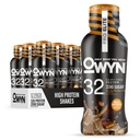 OWYN só o que você precisa Pro Elite Vegan planta baseada alta proteína Keto Shake, No Nut Butter Cup, Zero açúcar, 32g proteína, Omega-3, Prebióticos, Superalimentos verdes para treino e recuperação, 0g líquidos carboidratos