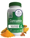 Saúde Thru Nutrition Curcumin 650mg BCM-95 Curcugreen □ Complexo de Curcumina Turmérica □ Alta Absorção □ Resposta à Inflamação Saudável