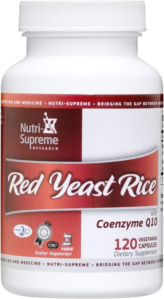 Rice vermelho 600 mg com Coenzima Q-10 - 120 Vegicaps